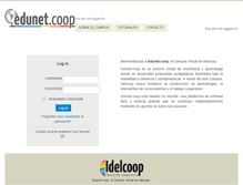 Tablet Screenshot of edunet.coop